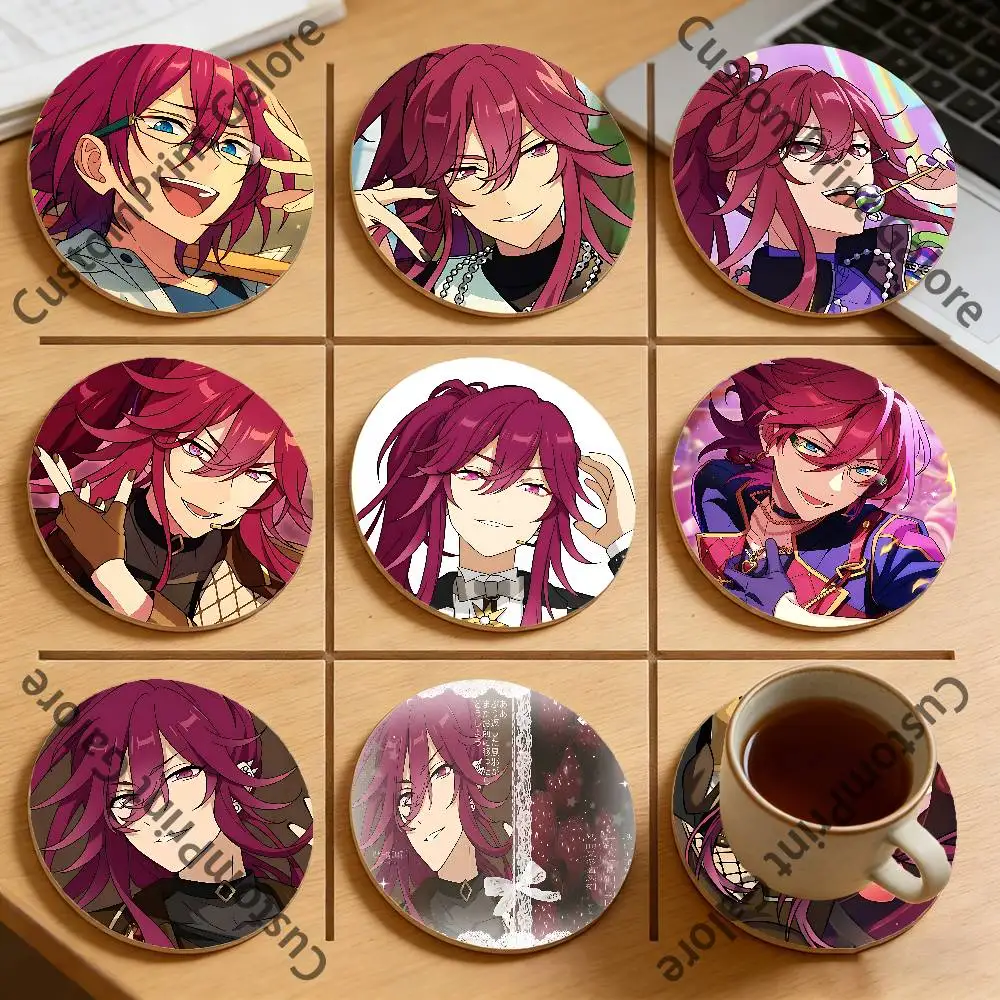 

Nozomi Madoka Heat-Resistant Pine Coasters Lightweight Sturdy for All Drinkware Easy to Clean