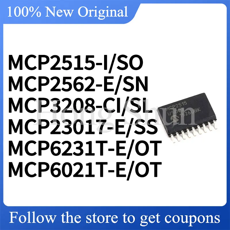 Phone Case MCP2515-I/SO MCP2562-E/SN MCP3208-CI/SL MCP23017-E/SS MCP6021T-E/OT MCP6231T-E/OT Phone Case