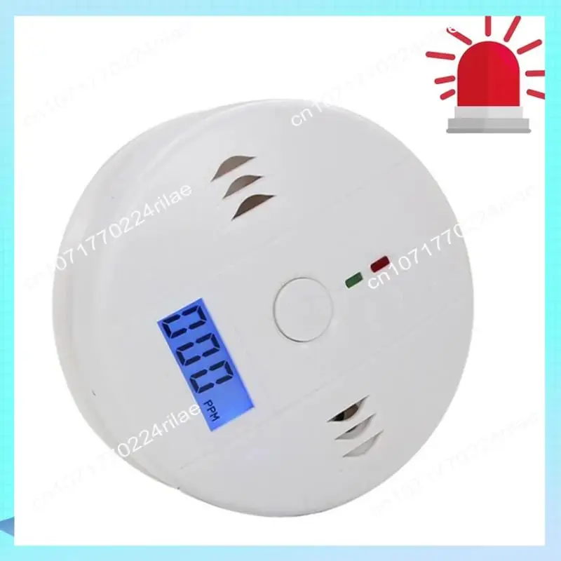 Alarma de monóxido de carbono A17Z, Detector de Co, pantalla LCD, alarma de advertencia de incendio, Detector de fugas de Gas tóxico para el hogar