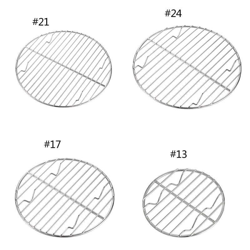 Stainless Steel Cooking Steaming Rack Pot Steamer Kitchen Cookware Vegetables Rice Steaming Tray Air Fryer Accessories