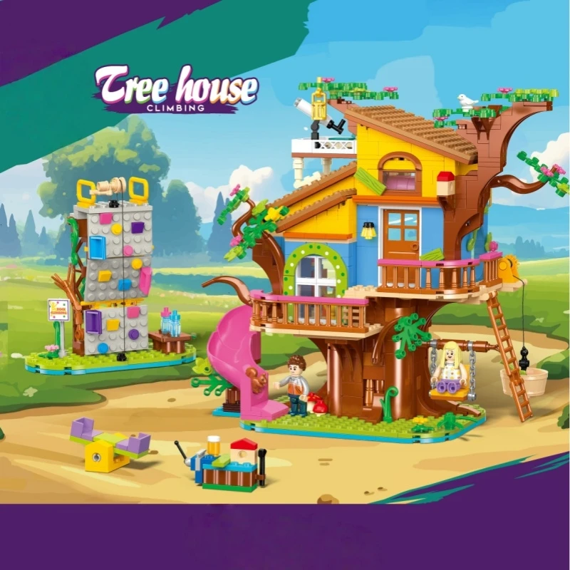 

Climbing Bookstore Building Block Toy Set, Street Scene Series Building Block Model Display, Suitable for Gifting and Collecting