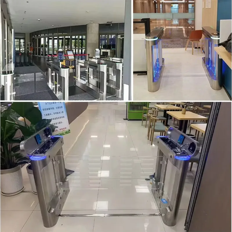 Hete Aanbieding Transit Ingang Uitgang Elektrische RFID Toegangscontrole Gym Draaipoort