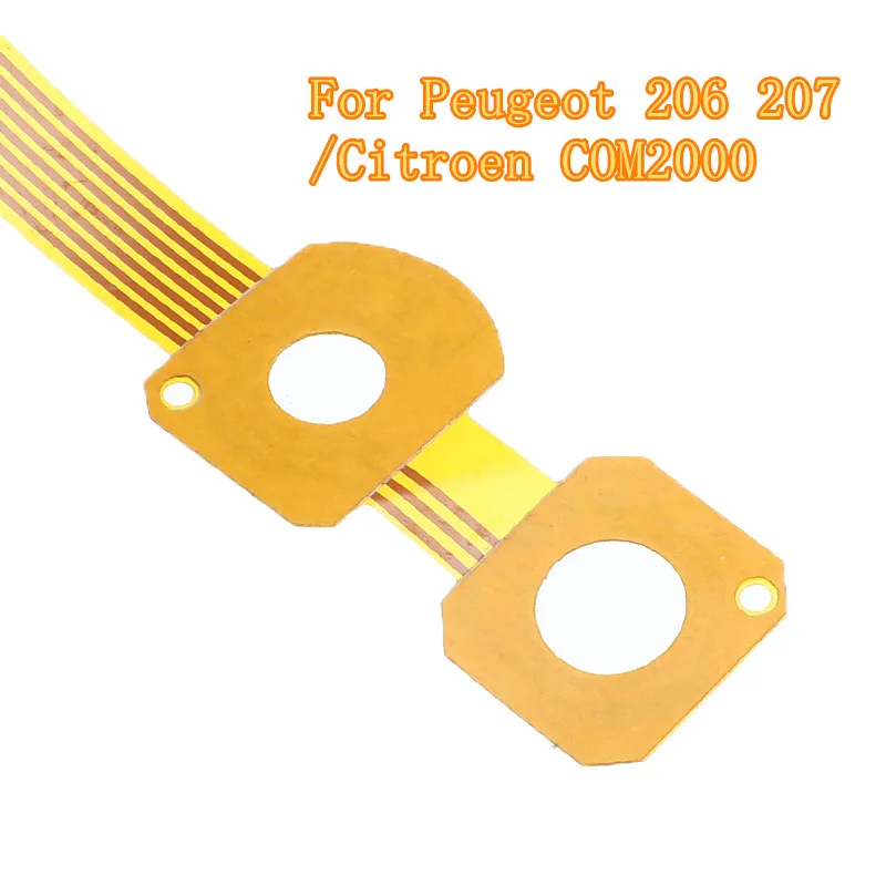 1/2 Pcs COMM2000 Car Flex/Ribbon Cable Turn Signal Switch Steering Column Gold For Peugeot 206 207/Citroen COM2000