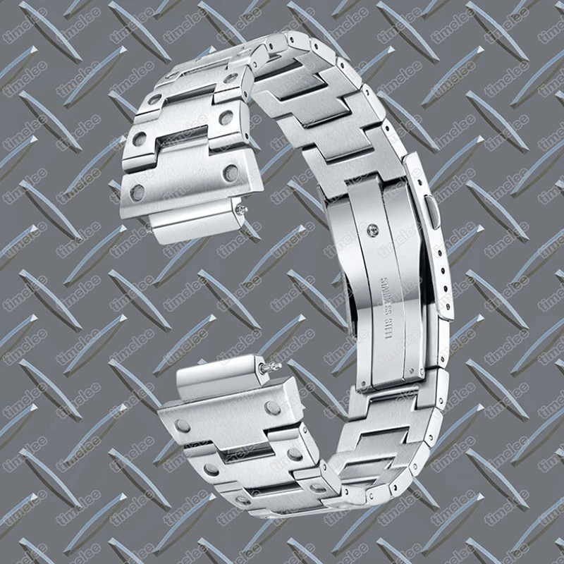 Stainless Steel Metal watchband Wristband Strap for DW5600 DW-5610 5600E 6900 GWM5610 Sport Watch Band Bracelet