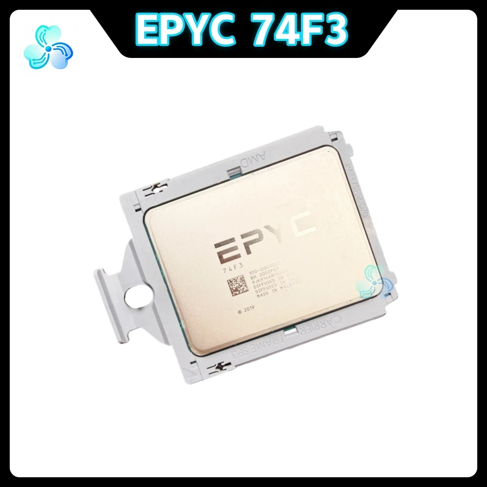 

Процессор EPYC 74F3 3.2ГГц 24-ядерный 48-поточный 256МБ 240Вт для серверов Milan, сокет LGA4094 SP3, официально разблокированный