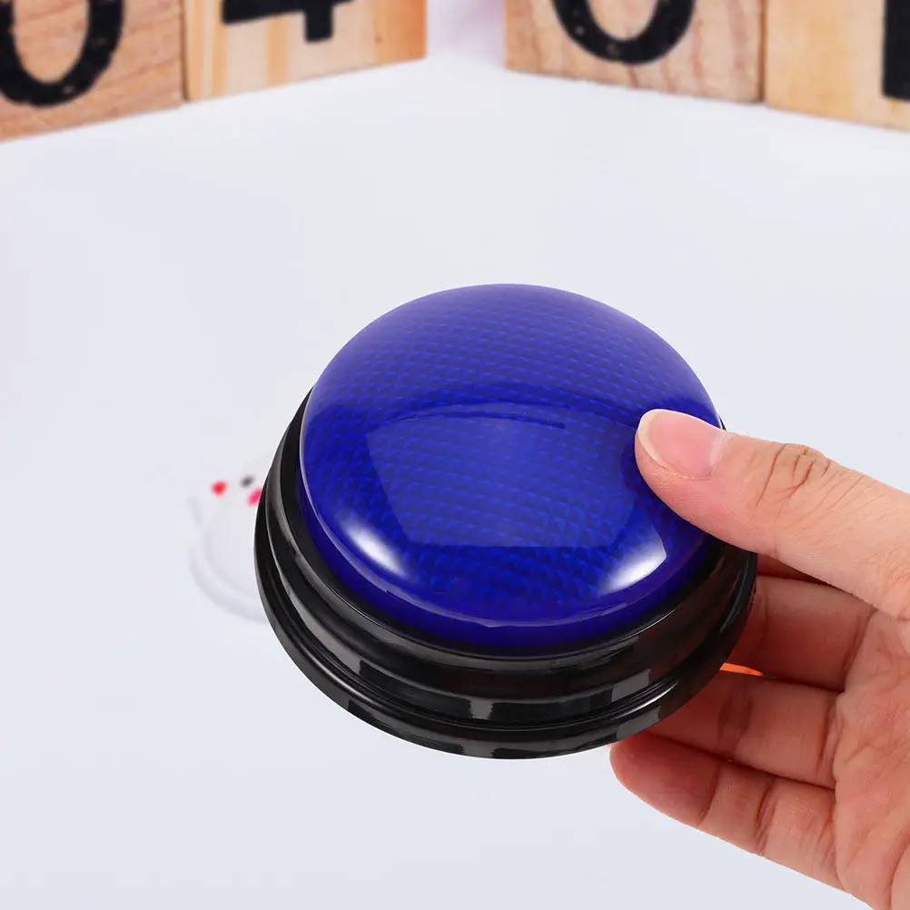 

2Pcs Victory Sound Light Buttons Plastic Answer Buzzers Party Game Show Buzzer Buttons for Game Night Party Supplies