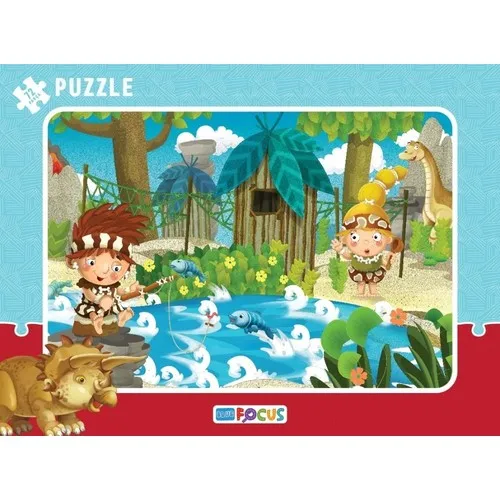 Blue Focus 72 Piece Big Boy Child Puzzle (Fish Hunt)