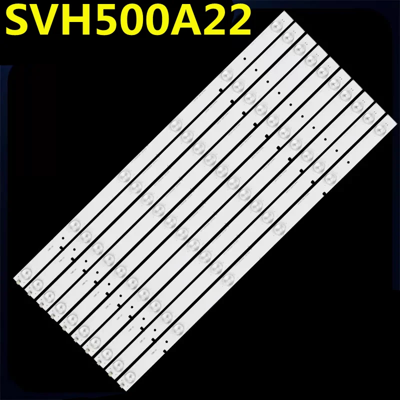 

55pcs LED Strip SVH500A22_REV05_6LED_131113 RSAG7.820.6723/ROH For LED50EC280 50K23DG 50K22DG 50H5G 50H3 50K20JD 50k20dw 50k20d