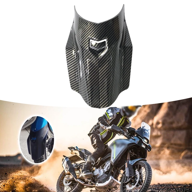 

For CFMOTO 450MT MT450 Motorcycle Carbon Front Mudguard Fender Extender CF 450 MT 450mt 2024 2025 Accessories