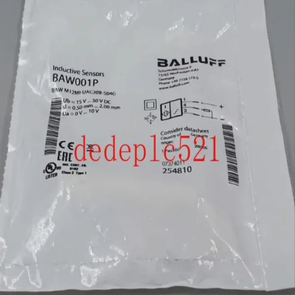 

Baw001p Inductive Measuring Sensor Brand New Original Spot Plc