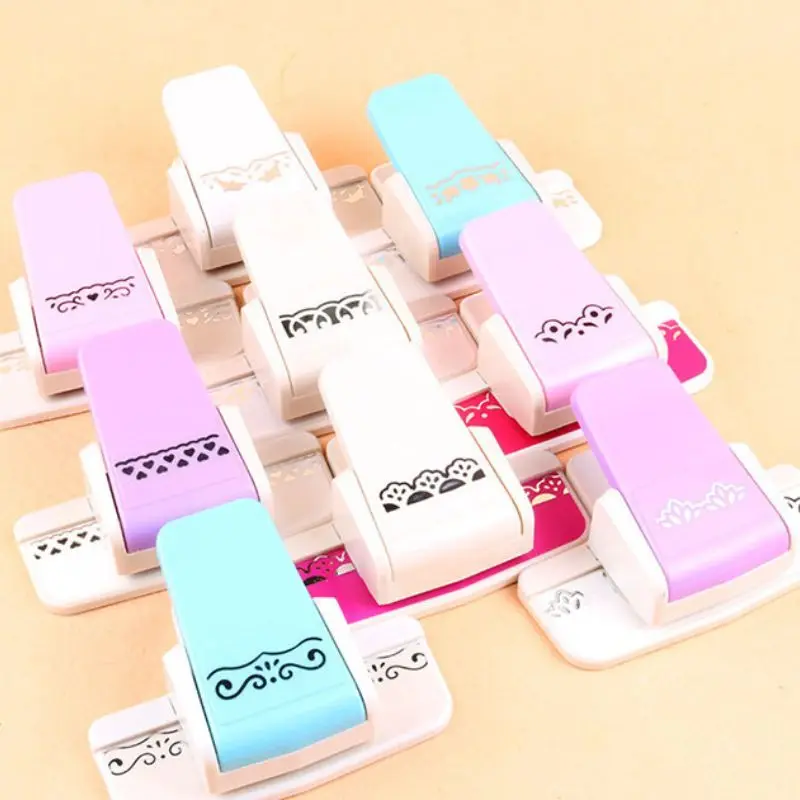 DIY Paper Edge Embossing Punch Multiple Patterns Handcraft Tool Scrapbooking Card Making Journal Decoration Craft Punch