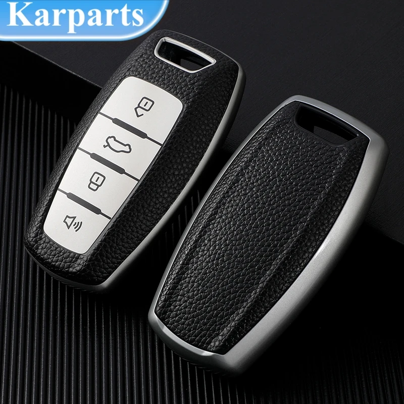 

Fashion Leather Car Remote Key Case Cover For Great Wall Haval Hover H1 H4 H6 H7 H9 F5 F7 H2S GMW Coupe Protected Keyless Fob