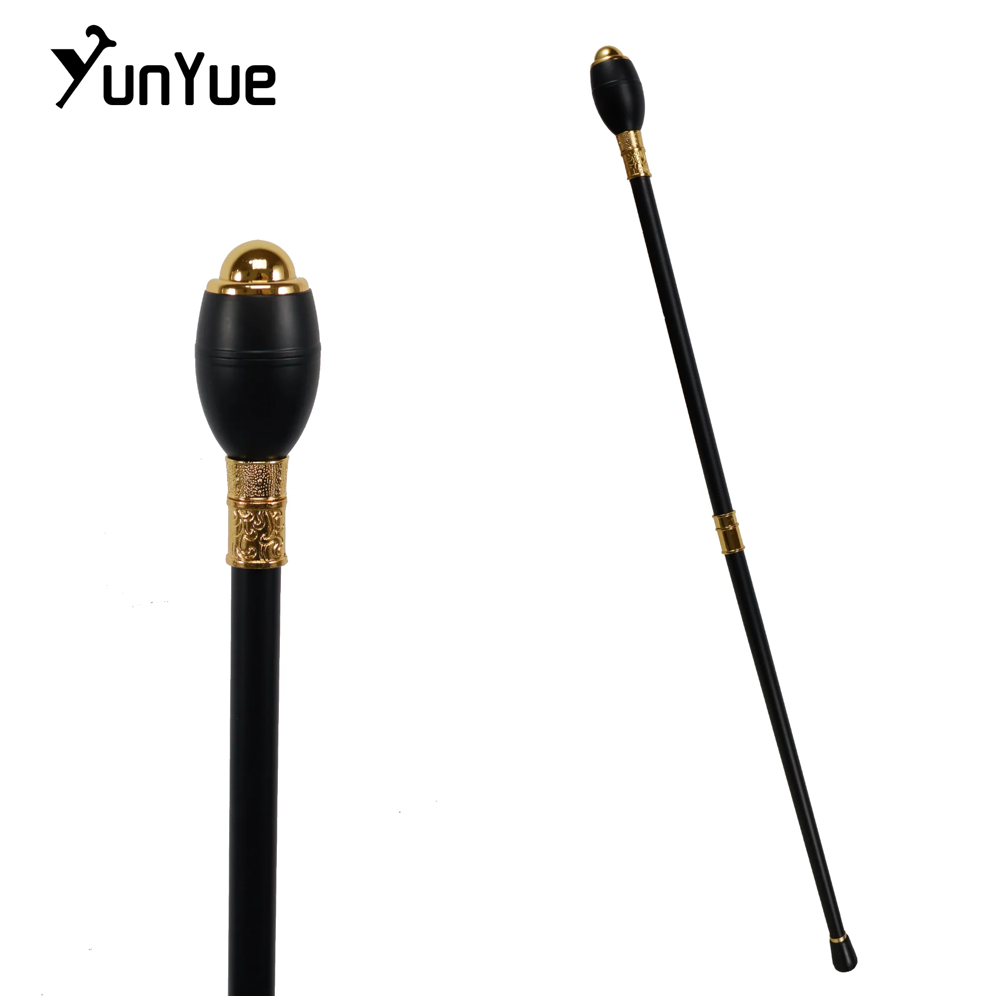 

Black Vintage Roman Rod Metal Walking Stick Gentlemen Classic Decorative Crutch Party Cospaly Fashion Collectibles Walking Cane