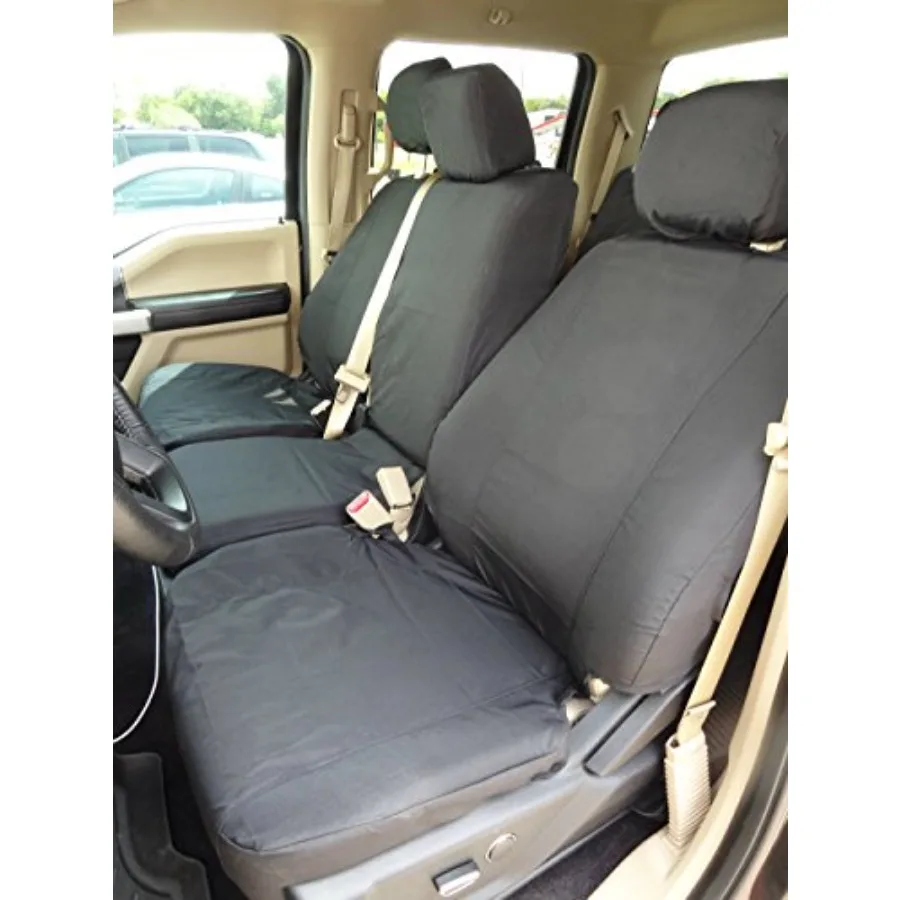 

F509C8 Gray Waterproof Front 40 20 40 Split Bench Seat with 20 Section Seat Bottom and Opening Console for 20152021 F150 XLT L