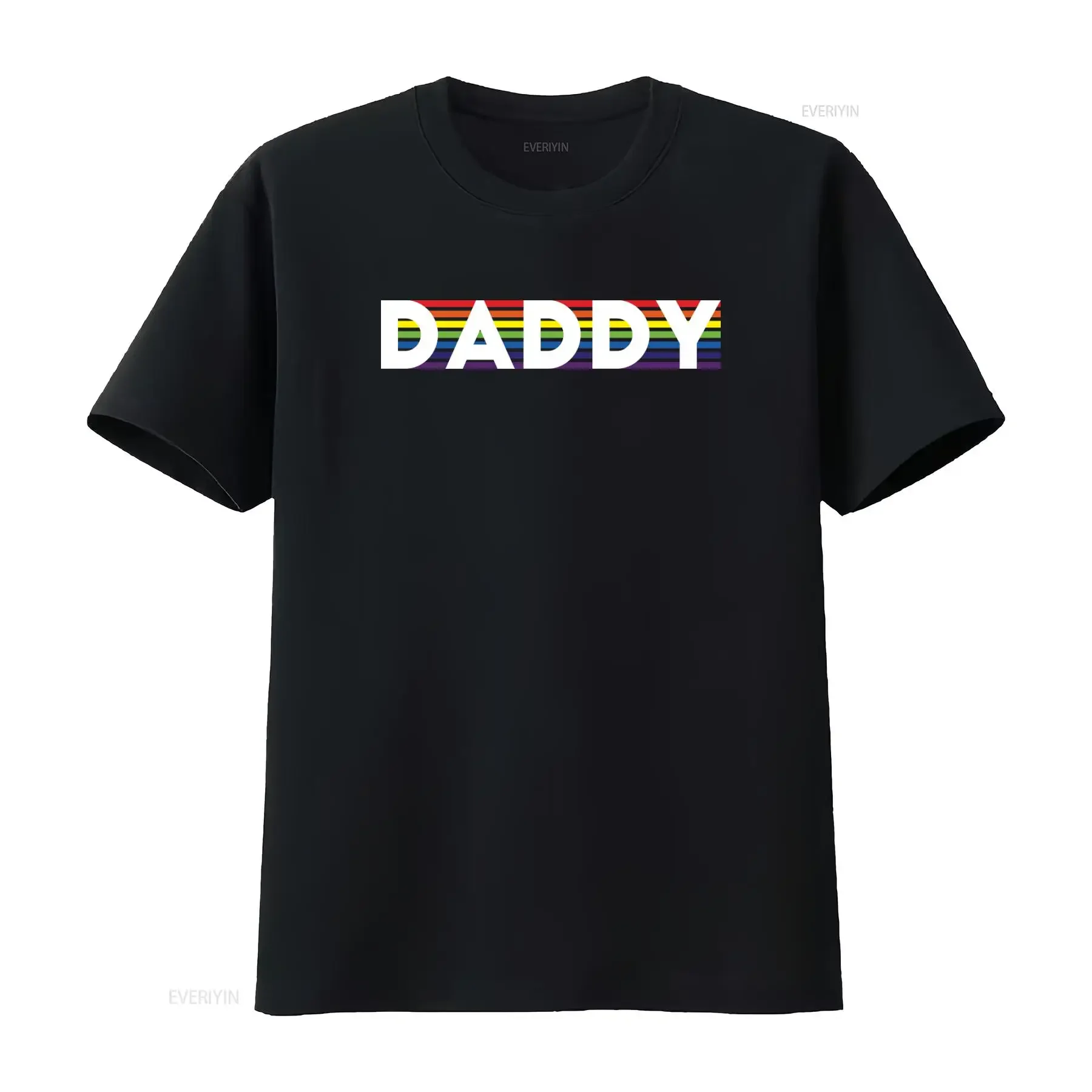 Daddy Pride T Shirt Call Me Minimal Gay Rainbow Equality Rights Bear vintage Washed Unisex streetwear Top For Everyday Wear