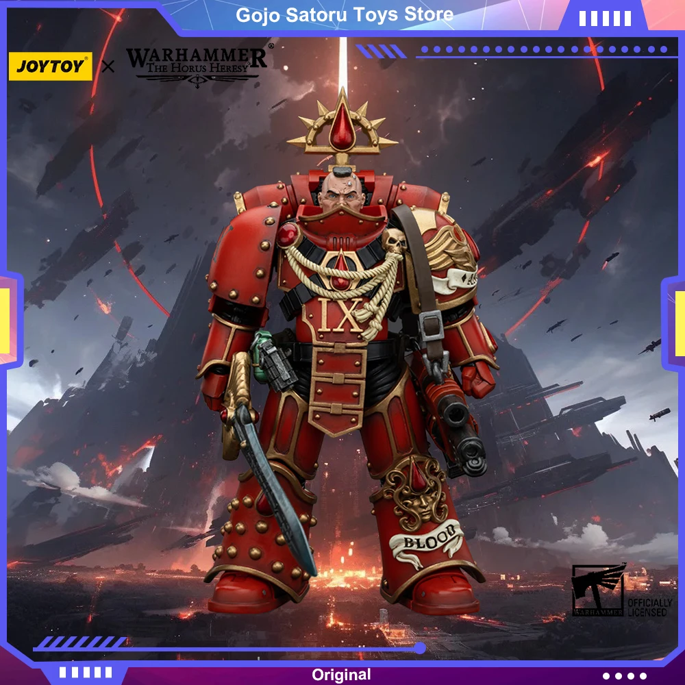 

[In-Stock] JOYTOY Warhammer 30k 1/18 Action Figures Blood Angels Raldoron First Captain of The Blood Angels Collection Model Toy