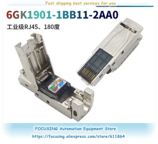 RJ45 6GK1901-1BB10 6GK1901-1BB11-2AA0 6GK1901-1BB20 Stecker Profinet Netzwerk Neu – Detail 1