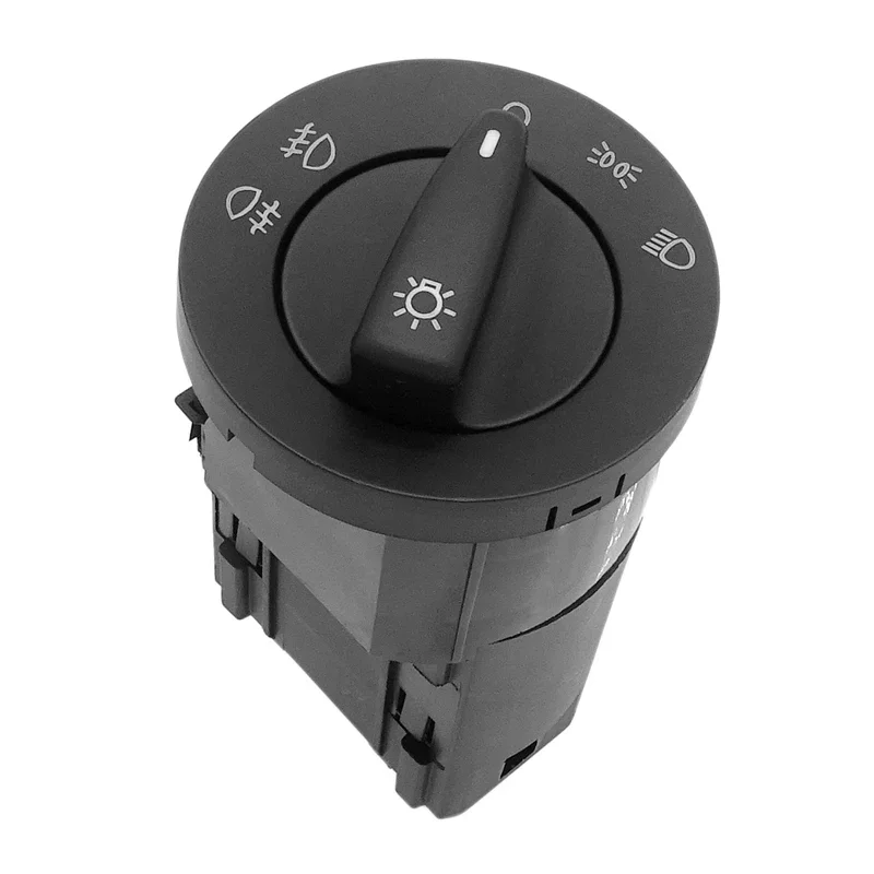 

1C0941531A Car Headlight Control Switch Fog Light Knob for VW AL Transporter T5 Polo Bora Golf Lupo Beetle Passat Sharan