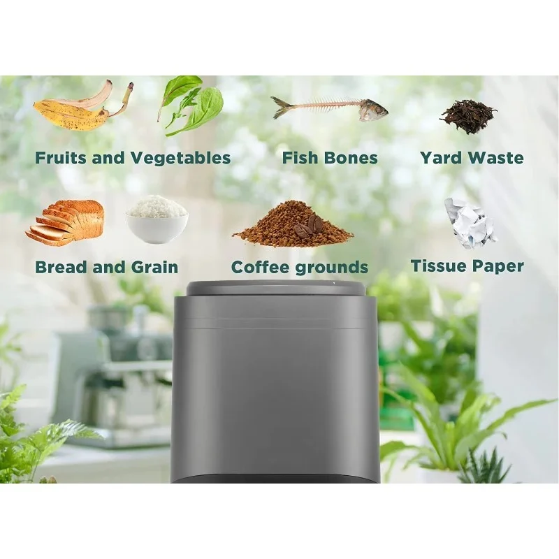 Environmentally friendly food waste compost Innovative biological waste management system Electric commutator Automatic