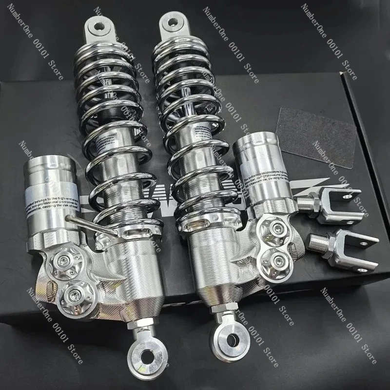 

New CNC inverted rear shock absorption soft and hard adjustable super soft No. 9 Maverick straight connector for selection