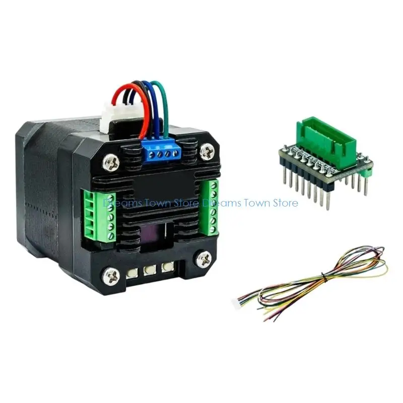 HX6A SERVO42D NEMA17 FOC Step Motor Stepper Driver Board for Printer Machine Motion