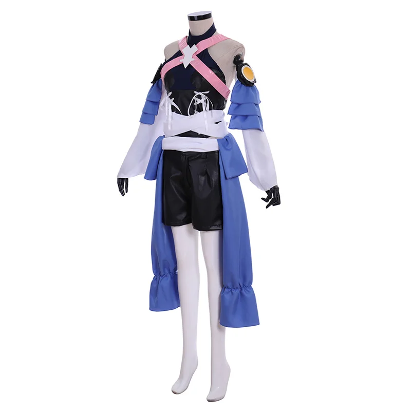 Aqua Kingdom Cosplay Hearts Costume Birth By Sleep Women Sexy Uniform Suit Halloween Carnival Party Outfit