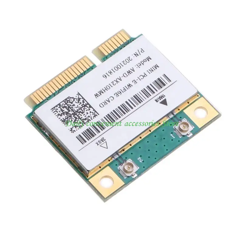 97QB WIFI 6E Mini PCI-E Adaptador Desktop BT 5.2 WIFI sem fio 802.11ax Suporte MU-MIMO