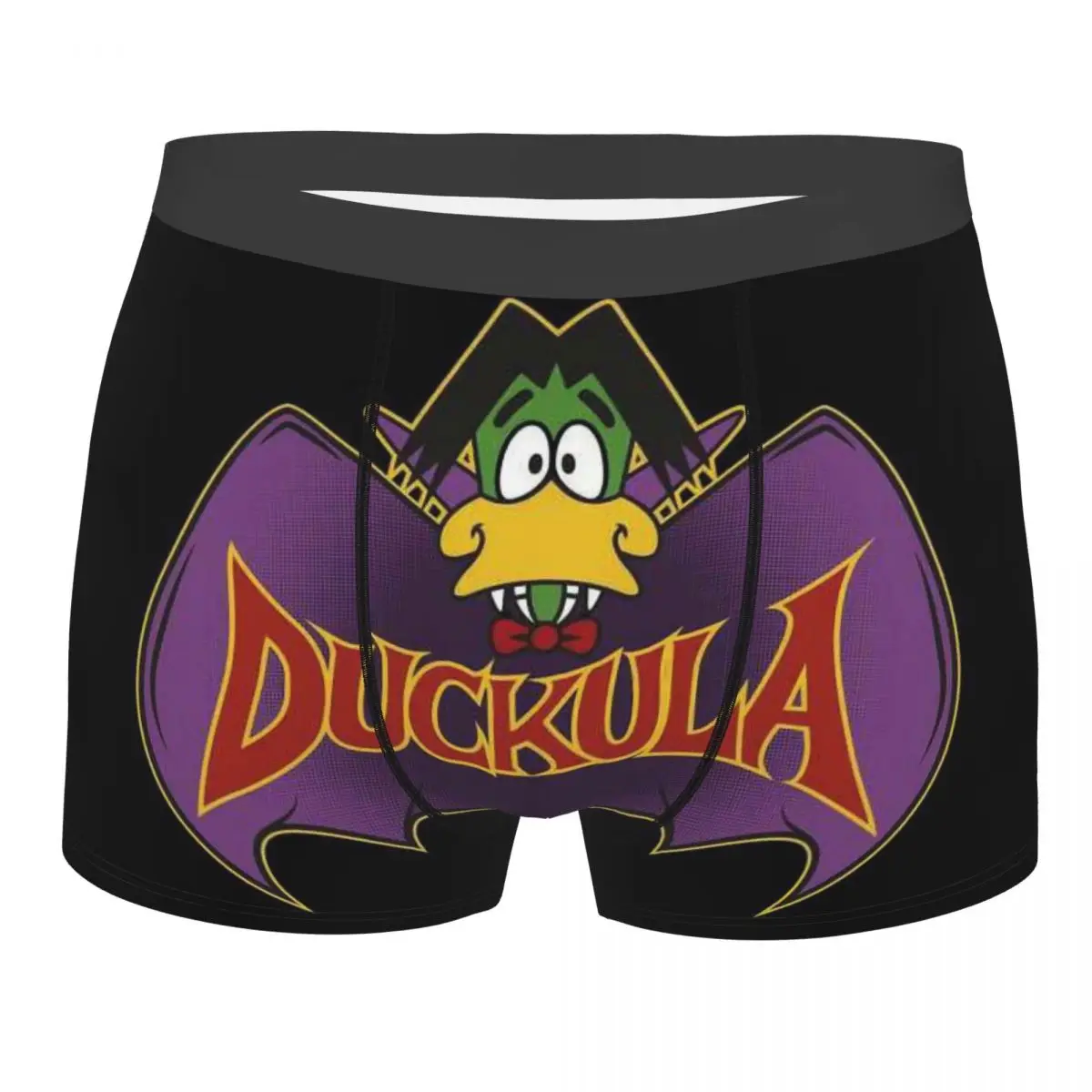 

Count Duckula Vampire Lord The Castle Men's Boxer Briefs,Highly Breathable Underpants,High Quality 3D Print Shorts