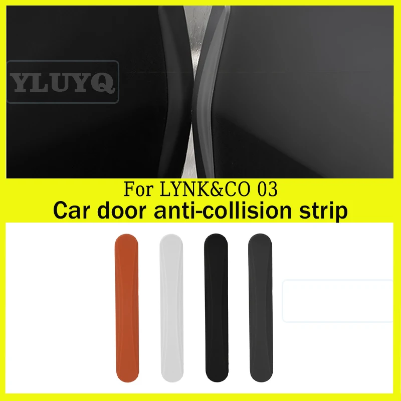 

For Lynk & Co 03 car door anti-collision strips, hidden car door protection strips, silicone stickers, car accessories