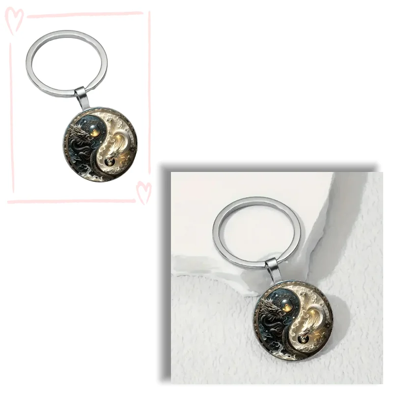 Автомобильный-брелок-с-драконом-Инь-Ян-модный-брелок-из-сплава-черно-белый-кулон-с-драконом-мужские-и-женские-ювелирные-аксессуары-подарок-на-день-рождения