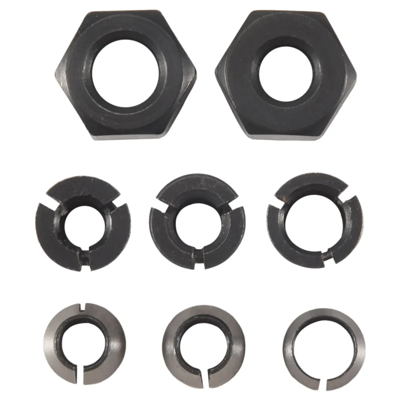 N84R 8 pz Router Pinza Set Mandrino Teste Adattatore Per Trapani Incisione Guarnizioni Intagliare Macchina Router Elettrico Fresa