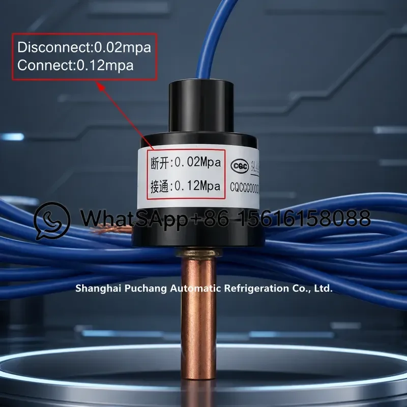 H20PS Air Compressor Pressure Switch Controller 0.02MPa Cut Out 0.12-0.15MPa Cut In Automatic Pump Control Valve for