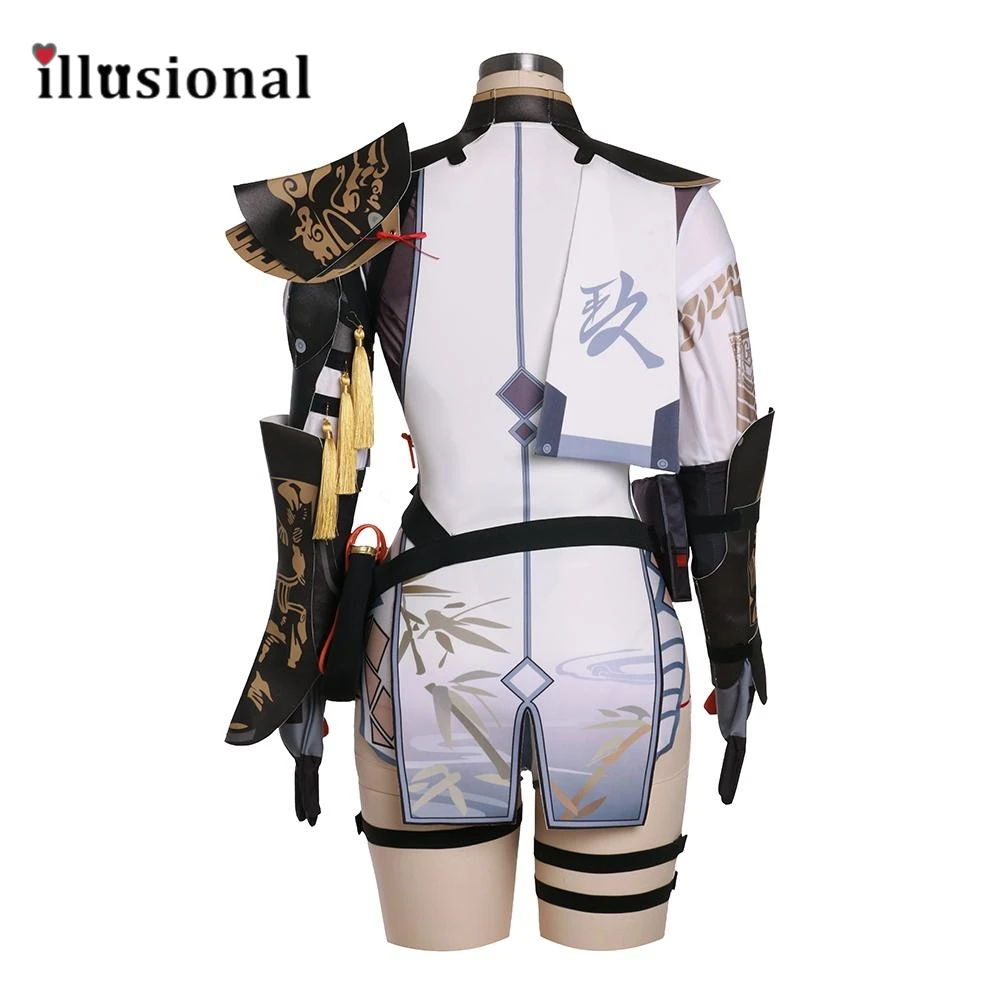 الوهمي أنيمي الفتيات الجبهة 2: إكسيليوم تشيونغ جيو تأثيري حلي تشيونغ جيو فستان مثير الإناث أزياء الهالوين #4