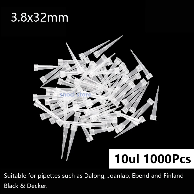 Einweg-Pipettenspitze, Pipettenspitze aus Kunststoff, blaue Düse, 10, 200, 1000 µl, 1,5 ml, Düse für den Einsatz im Chemielabor und im Unterricht. – Detail 1