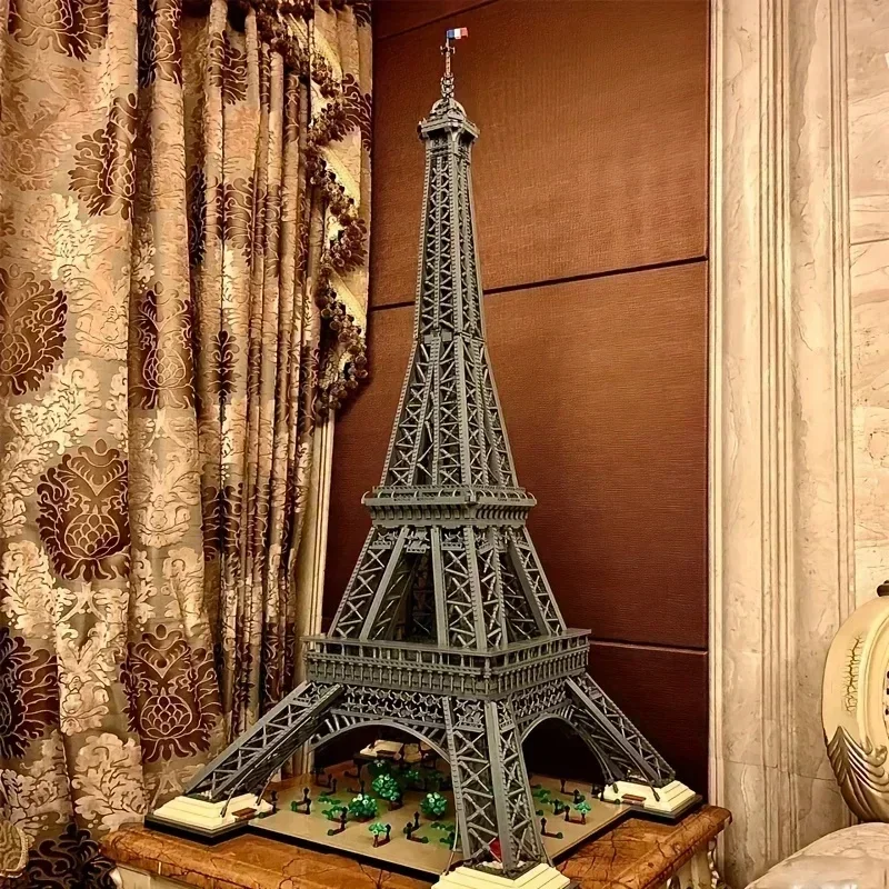 10001Pcs Eiffel Tower Bulding Blocks 1.5M Compatible Tall Model Bricks PARIS Architecture for Birthday Kids Gifts Toys