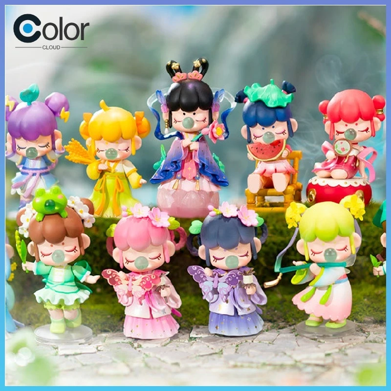 

Nanci Spring Birth Summer Growth Series Blind Box Figurines Dolls Chinese Trend Ancient-Style Dolls And Creative Decorative Gift