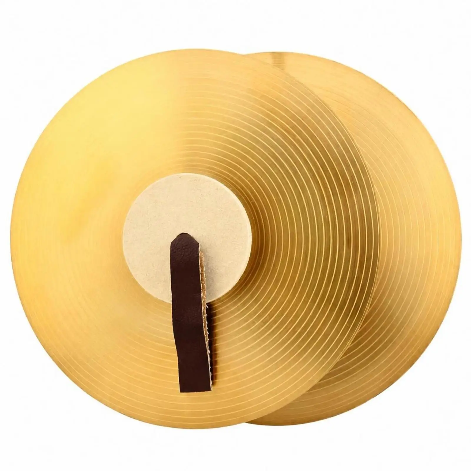 Alloy Splash Cymbals Hand Pair with Straps for Drum Kit and Educational Music Settings