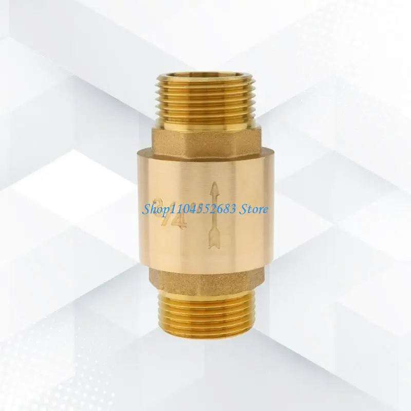 

Y6GD 3/4 Inch Male x Female Brass Check Valves for Horizontal Backflow Prevention