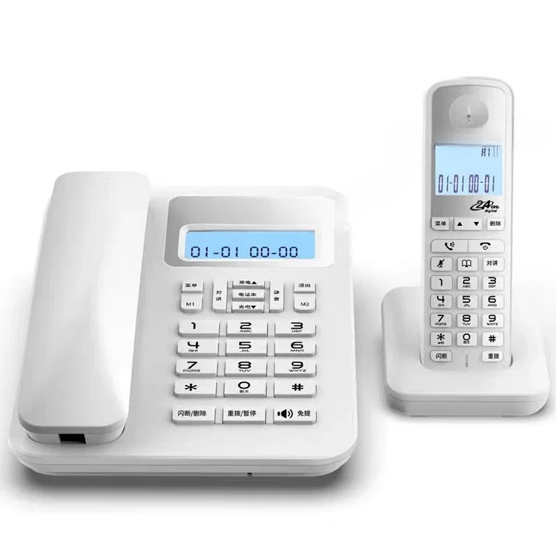 Digital cordless telephone, fixed telephone, sub-machine, office home
