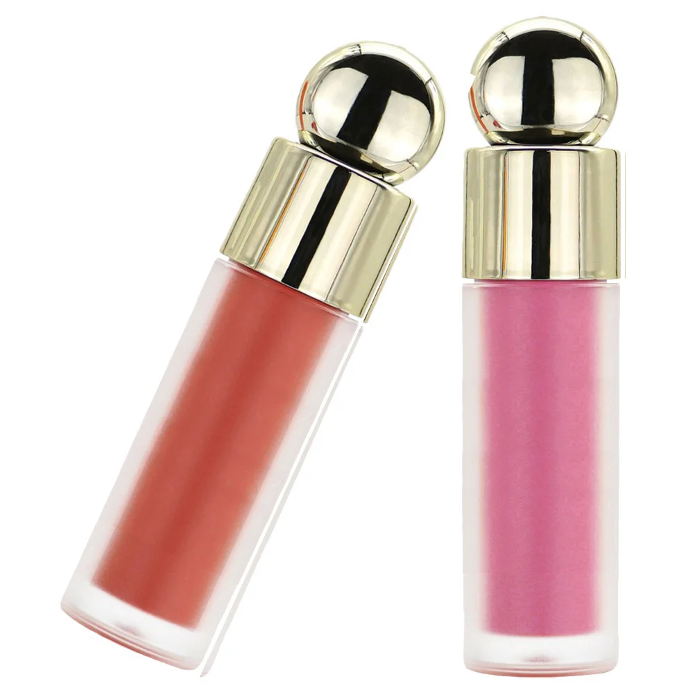 

2Pcs Cream Blush Stick Multi Use for Cheeks Lips Dewy Finish Long Wearing Hydrated Skin Everyday Natural Makeup