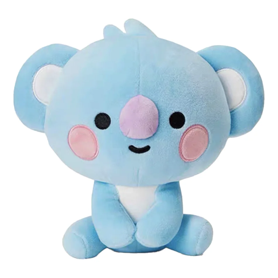 Bandai BT21 Nowa mini pluszowa lalka Breloczek do kluczy Pluszowe zabawki Torba Akcesoria Kawaii Anime Śliczne breloczki do kluczy Prezent urodzinowy