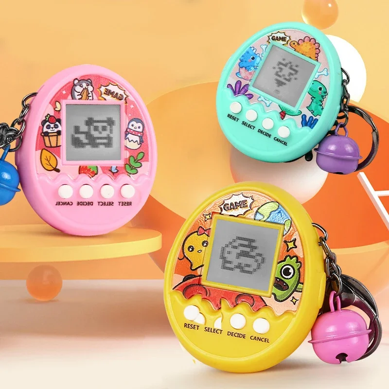 Animali elettronici nostalgici Tamagotchi Divertenti 168 Petshandheld Macchina da gioco elettronica Giocattoli digitali per animali Cyber Pixel Gioca a giocattoli