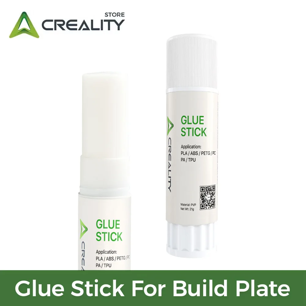 Creality Original Glue Stick for Build Plate 21g 1pc Maintained Constant Adhesion Glue Stick Application PLA/ABS/PETG/PC/PA/TPU