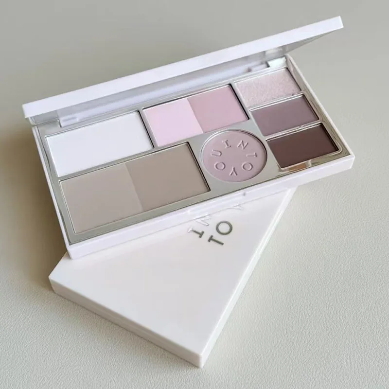 INTO YOU-paleta completa de 9 colores, polvo, sombra de ojos mate, colorete, contorno, brillo, resaltador, maquillaje para iluminar la cara