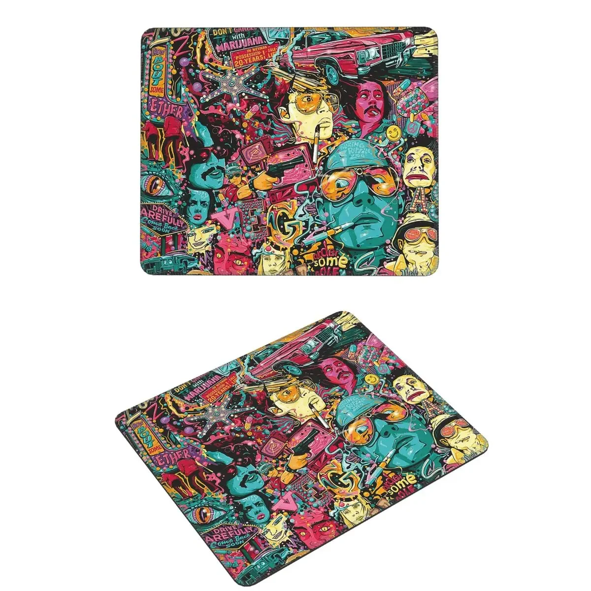 Fear And Loathing In Las Vegas Art Mouse Pad Computer Keyboard Mouse Mat Gamer PC Desk Mat Office Table Mats