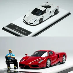 **Pre-order **Kingmodel 1:64 ENZO Standard Red /White Diecast Model Car