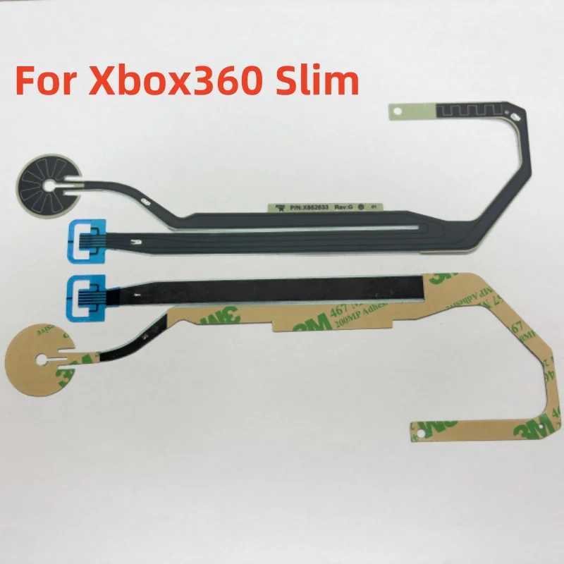 10pcs/lot for Xbox360 Slim Power Switch on/off Flex Cable  Eject Button Ribbon