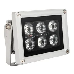 15 30 45 60 90 Degree 940nm 850nm CCTV Leds Lamp 6pcs Array IR Illuminator Night Vision Fill Light For Surveillance Camera
