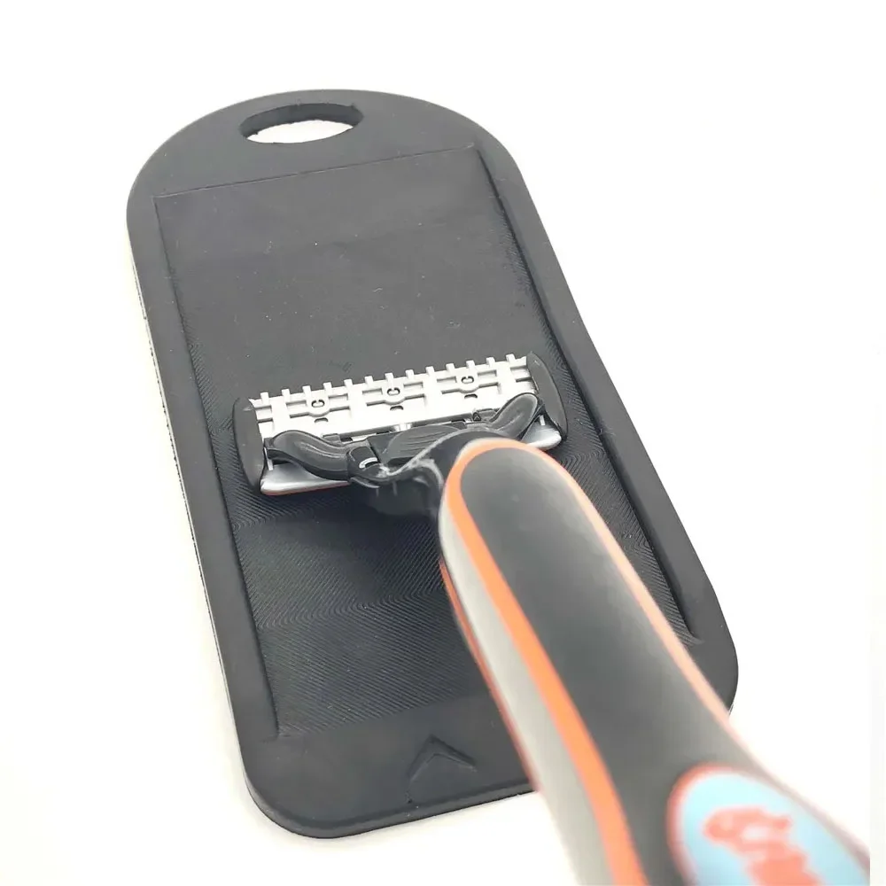 

Точилка для лезвий бритвы Удлиненный срок службы лезвий бритвы Силиконовый легко очищаемый безопасный крем для бритья Prefect for Clean Инструмент для бритья для мужчин