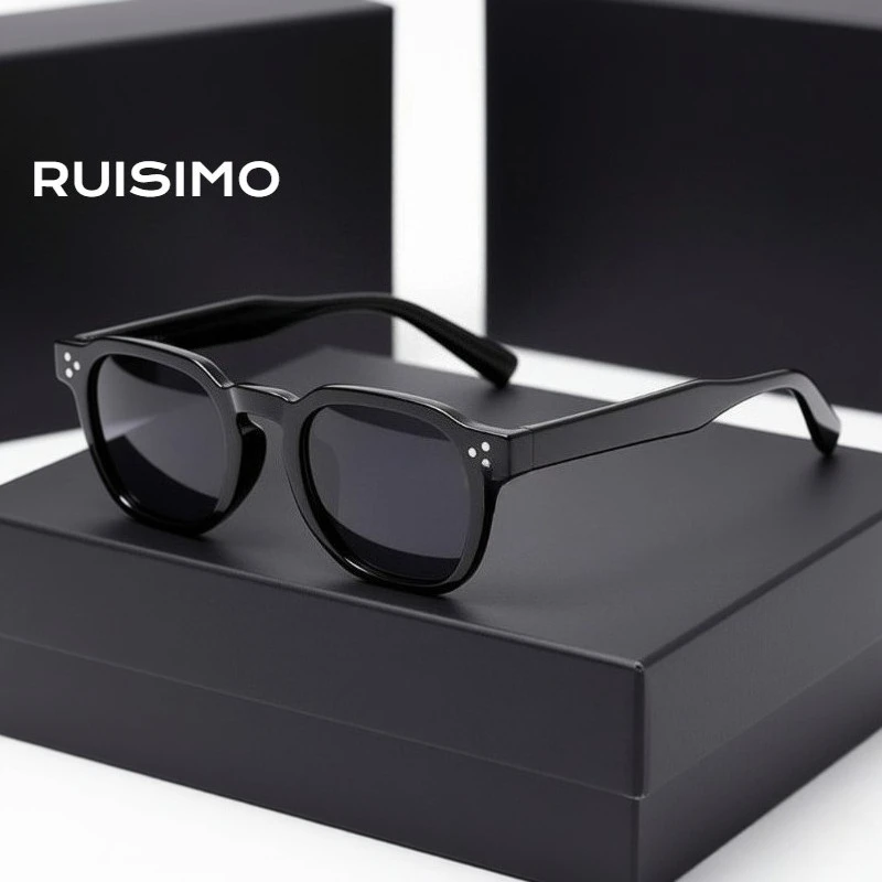 

Винтажные модные квадратные солнцезащитные очки для женщин и мужчин, простые трендовые брендовые солнцезащитные очки для вождения, рыбалки, мужские и женские защитные очки UV400